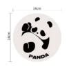 WPLSCS000312 Cute Panda Waterproof Oil-Proof Heat-Resistant Soft Table Mat