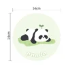 WPLSCS000314 Cute Panda Waterproof Oil-Proof Heat-Resistant Soft Table Mat