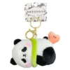 WPDCCM000077-01 Cute Plush Panda Squeaky Toy Keychain Creative Bag Charm