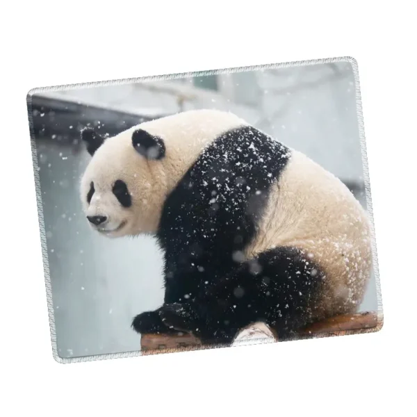 WPASMP000120 Cute Popular Panda Photo Mouse Pad Desk Mat