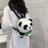 WPBGBP000057-01 Cute Realistic Plush Panda Backpack Cartoon Doll Toy Bag