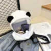 WPBGBP000057-04 Cute Realistic Plush Panda Backpack Cartoon Doll Toy Bag