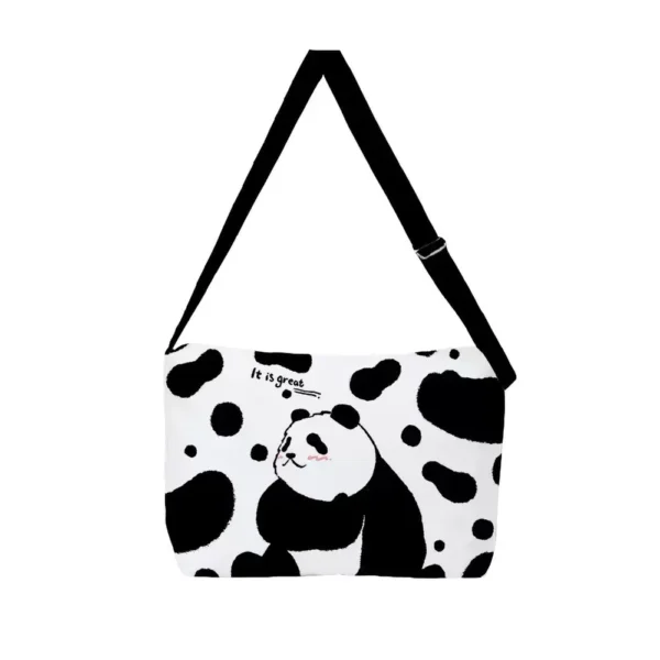 WPBGST000035 Designer Hand-Drawn Panda Series Shoulder Crossbody Bag