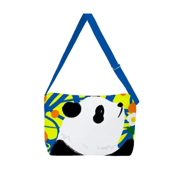 WPBGST000037 Designer Hand-Drawn Panda Series Shoulder Crossbody Bag