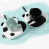 WPCTTW000164-0165-03 Double-Layer Hand Towel Cartoon Panda Absorbent Towel