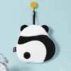 WPCTTW000164 Double-Layer Hand Towel Cartoon Panda Absorbent Towel