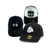 WPCTHASC0041-0043-01 Embroidered Panda Mesh-Panel Baseball Cap Hip-Hop Snapback