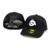 WPCTHASC0043 Embroidered Panda Mesh-Panel Baseball Cap Hip-Hop Snapback