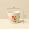 Exquisite Hand-Painted Cartoon Panda Ceramic Tea Cup