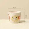 Exquisite Hand-Painted Cartoon Panda Ceramic Tea Cup