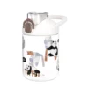 WPLSCPPC0101-05 Extra Large Capacity Panda Pattern Flip-Top Plastic Water Bottle