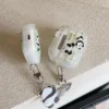 WPASEC000247-0250-02 Fun Bamboo Panda Cute Apple AirPods Protective Case