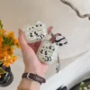 WPASEC000247-0250-03 Fun Bamboo Panda Cute Apple AirPods Protective Case
