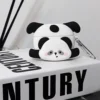 WPASEC000243-01 Fun Cartoon Falling Panda Apple AirPods Protective Case