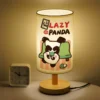 WPLSLM000347-01 Fun Panda Night Light Bedside Lamp Unique Small Table Lamp