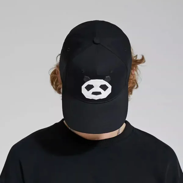 WPCTHASC0020-0022-01 Geometric Panda Pattern Trendy Baseball Cap Snapback Cap