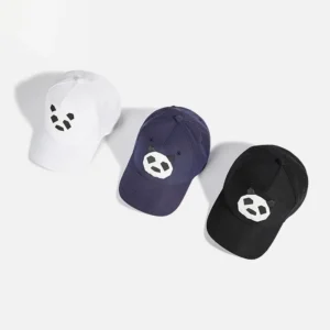 WPCTHASC0020-0022-03 Geometric Panda Baseball Cap Snapback Cap