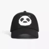 WPCTHASC0020 Geometric Panda Pattern Trendy Baseball Cap Snapback Cap Black