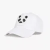 WPCTHASC0021 Geometric Panda Baseball Cap Snapback Cap White