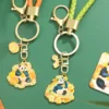 WPDCCM000078-0087-02 Giant Panda Keychain Cute Cartoon Charm Travel Souvenir
