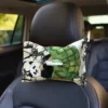 WPHHTB000264 Hand-Painted Style Panda Tissue Box Car Home Tissue Cover
