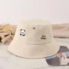 WPCTHABH0094 Happy Day Little Panda Bucket Hat Casual Outdoor Sun Hat