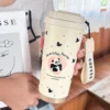 WPLSCPTM0134 High-Quality Couple's Fresh Style Panda Thermos Insulated Cup