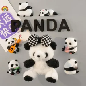 High-Quality Cute Panda Fridge Magnet Souvenir Gift Decoration