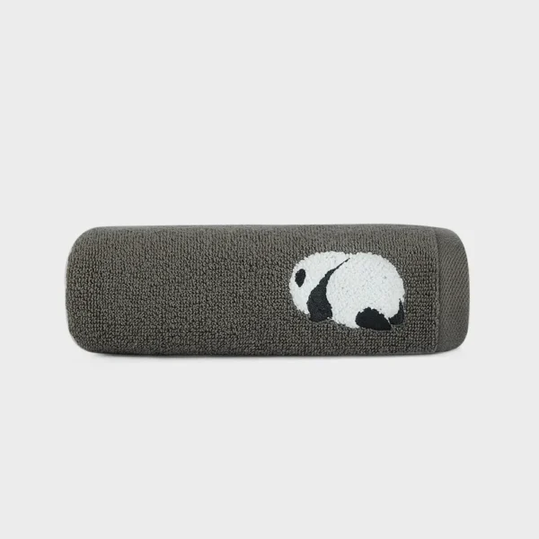 WPCTTW000157 Home Use Panda Cartoon Soft Absorbent Towel for All Ages
