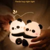 WPLSLM000339-02 Hugging Panda Night Light Bedroom Bedside Rechargeable Lamp