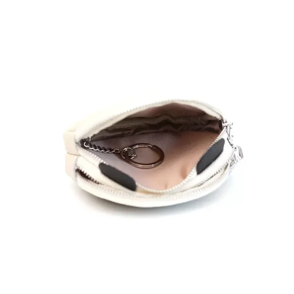 WPBGWC000165-02 Leather Coin Purse Double-Layer Zipper Wallet Multi-Function