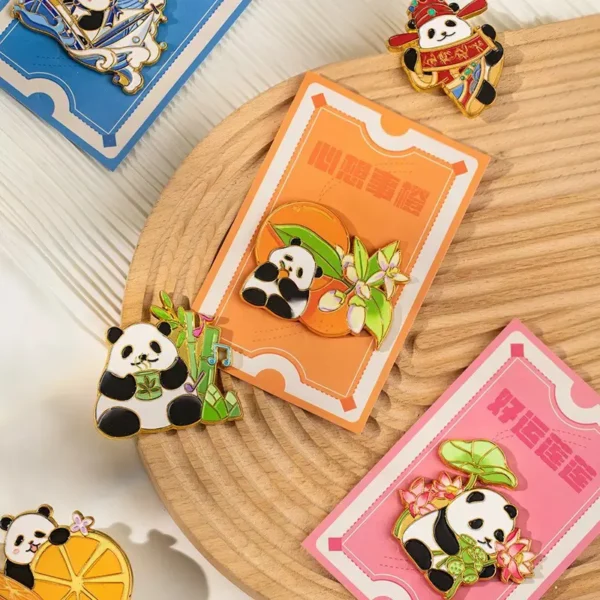 WPDCFM000045-0050-01 Meaningful Cute Panda Fridge Magnet Travel Souvenir Gift