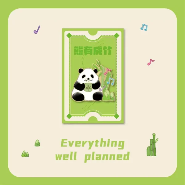 WPDCFM000049 Meaningful Cute Panda Fridge Magnet Travel Souvenir Gift