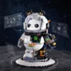 WPDTBB000183 Mechanical Panda Astronaut Building Blocks Trendy Ornament Gift