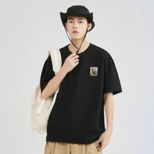 Men's Trendy Multi-Color T-Shirt Panda Design