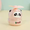 WPLSFN000233 Mini Cartoon Panda-Shaped Portable Rechargeable Handheld Fan