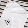 WPCTTS000669-0680-04 Minimalist Panda Embroidery Loose-Fit Pure Cotton T-Shirt