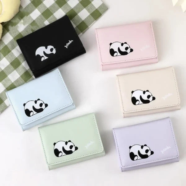 WPBGWC000199-0204-01 Multi-Color Cute Cartoon Panda Mini Wallet Mini Card Holder