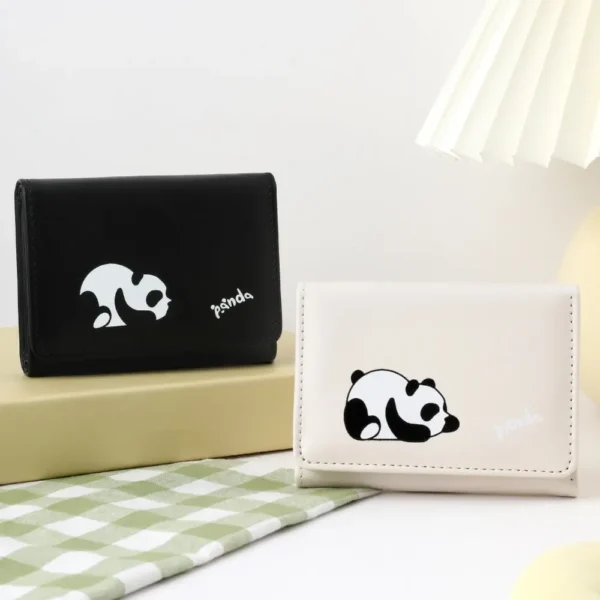 WPBGWC000199-0204-02 Multi-Color Cute Cartoon Panda Mini Wallet Mini Card Holder