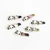 WPDCHA000238-0243 Multicolor Cute Panda Heart Hair Clip Bangs Clip Hair Accessory
