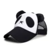 WPCTHASC0061 Multicolor Panda Design Baseball Cap Fashion Snapback Black
