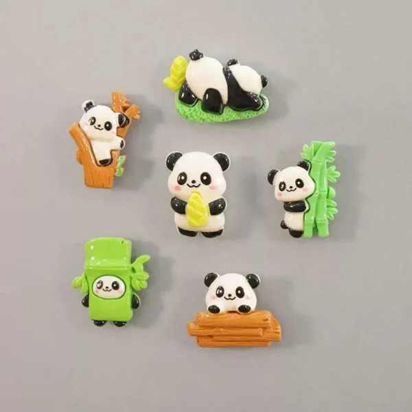 WPDCFM000053 Multiple Cartoon Panda Creative Fridge Magnet Home Decors