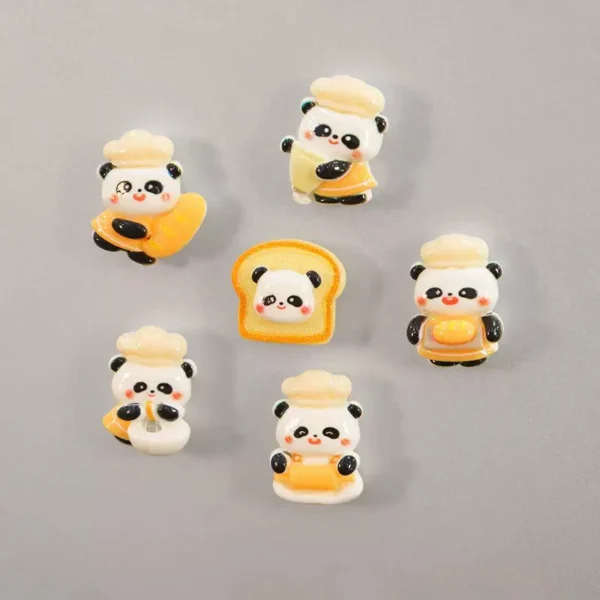 WPDCFM000054 Multiple Cartoon Panda Creative Fridge Magnet Home Decors