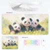 Multiple Style Cute Warm Panda Mouse Pad Keyboard Desk Mat