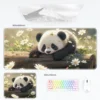 Multiple Style Cute Warm Panda Mouse Pad Keyboard Desk Mat