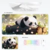 Multiple Style Cute Warm Panda Mouse Pad Keyboard Desk Mat