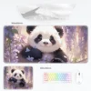 Multiple Style Cute Warm Panda Mouse Pad Keyboard Desk Mat