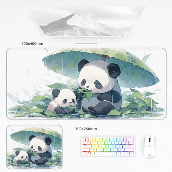 Multiple Style Cute Warm Panda Mouse Pad Keyboard Desk Mat