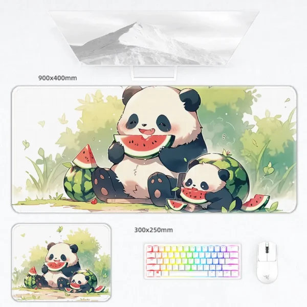 Multiple Style Cute Warm Panda Mouse Pad Keyboard Desk Mat