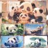 Multiple Style Cute Warm Panda Mouse Pad Keyboard Desk Mat